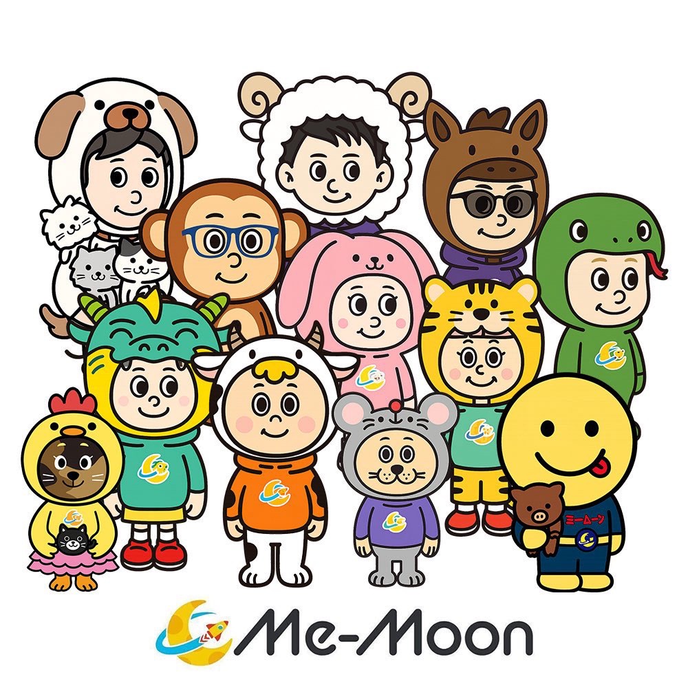Me-Moon メンバーイラスト